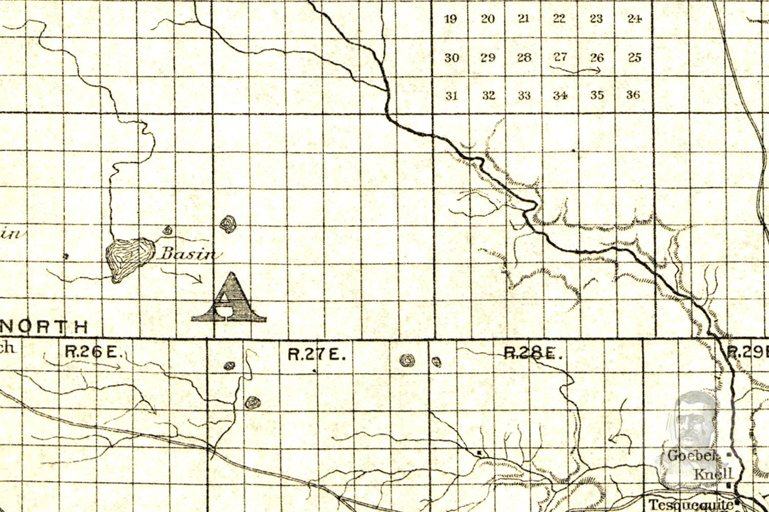 Vintage Colfax County Map 1889 Old Map of Colfax County New Etsy