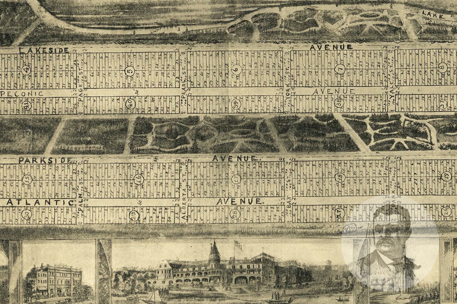 Vintage Riverhead Map 1903 Old Map of Riverhead New York Etsy