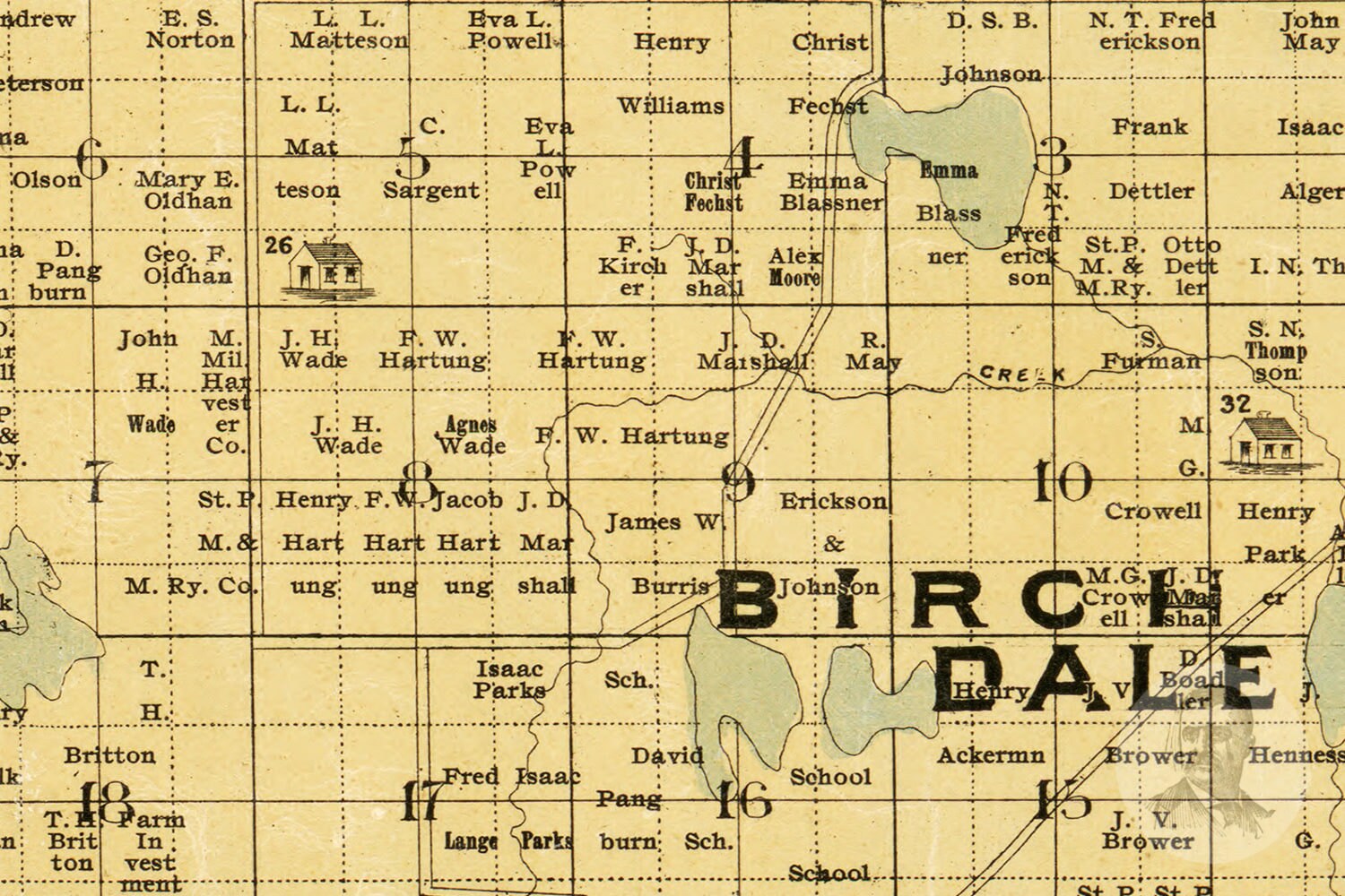 Vintage Todd County Map 1890 Old Map of Todd County Etsy