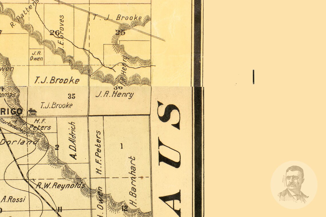 Vintage San Joaquin County Map 1894 Old Map of San Joaquin Etsy