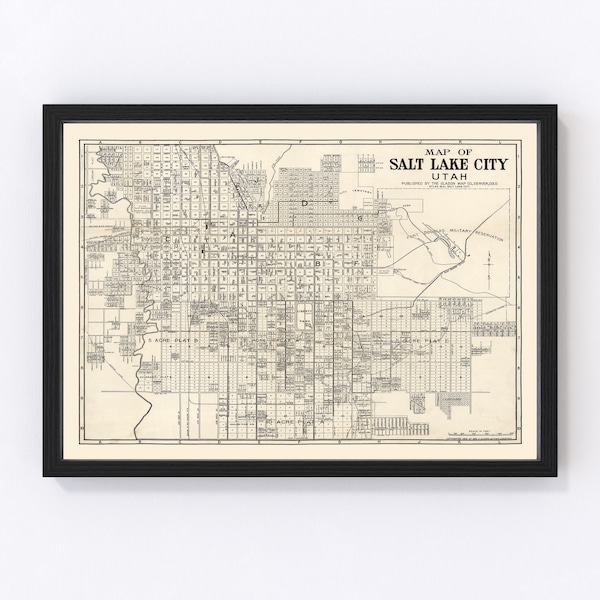 Salt Lake City Utah Etsy