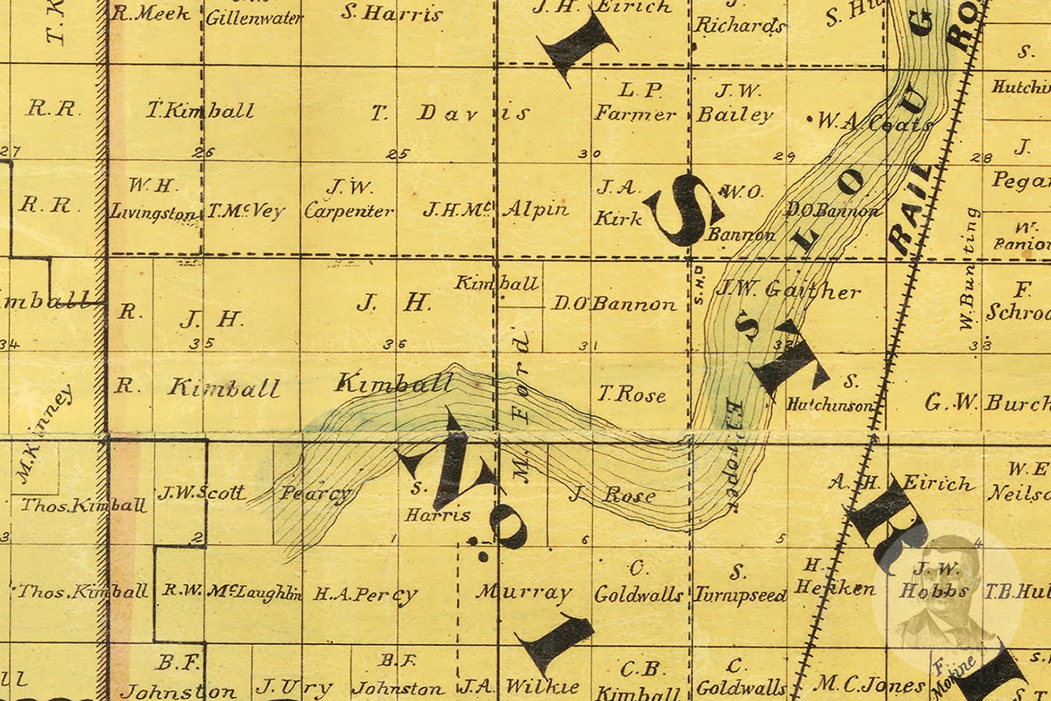 Vintage Sutter County Map 1873 Old Map of Sutter County Etsy