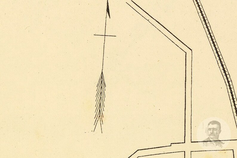 Vintage Dayville Map from 1893 Old Connecticut Map Historic Etsy