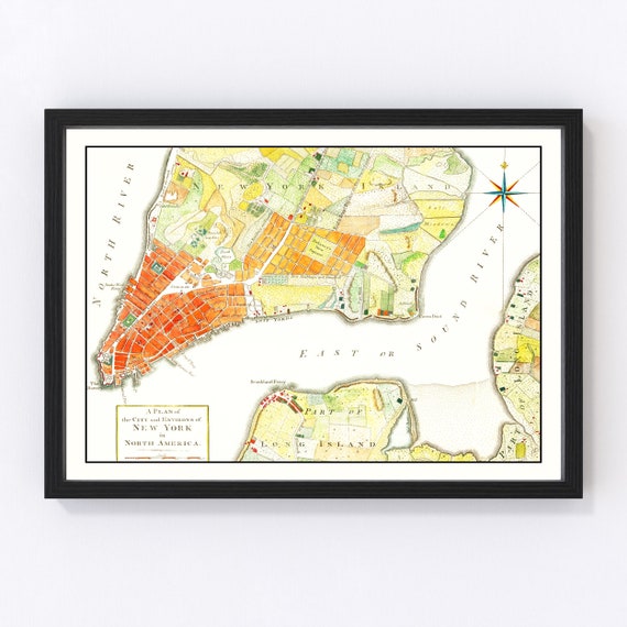 1776 Map Of New York NYC URBANISM 1776 NYC New York 1776 Map