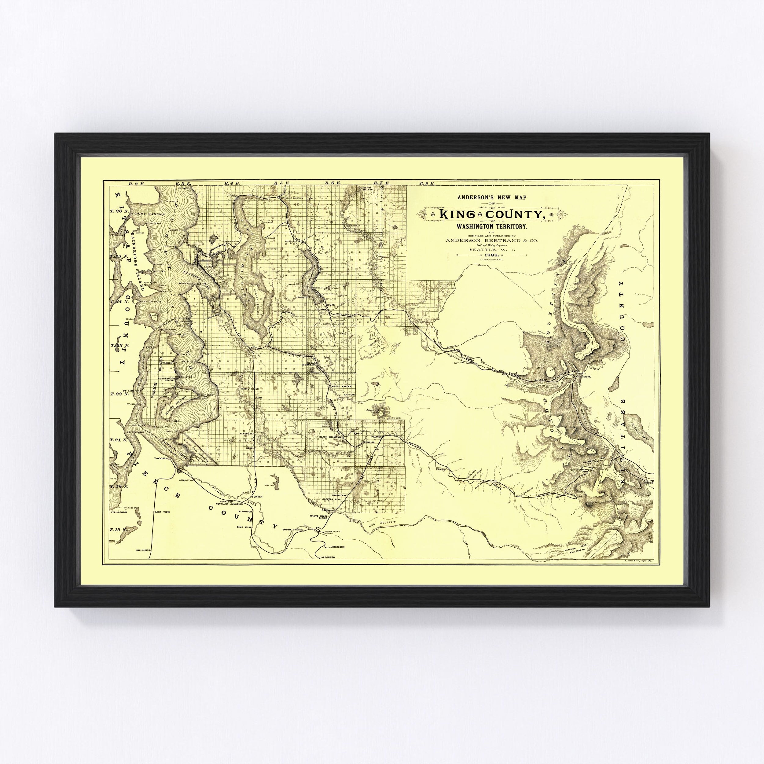 Maps - King County, Washington