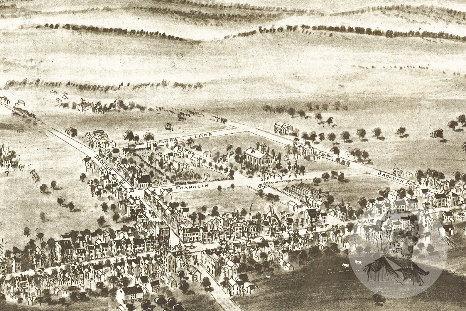 Vintage Strasburg Map 1903 Old Map of Strasburg Etsy