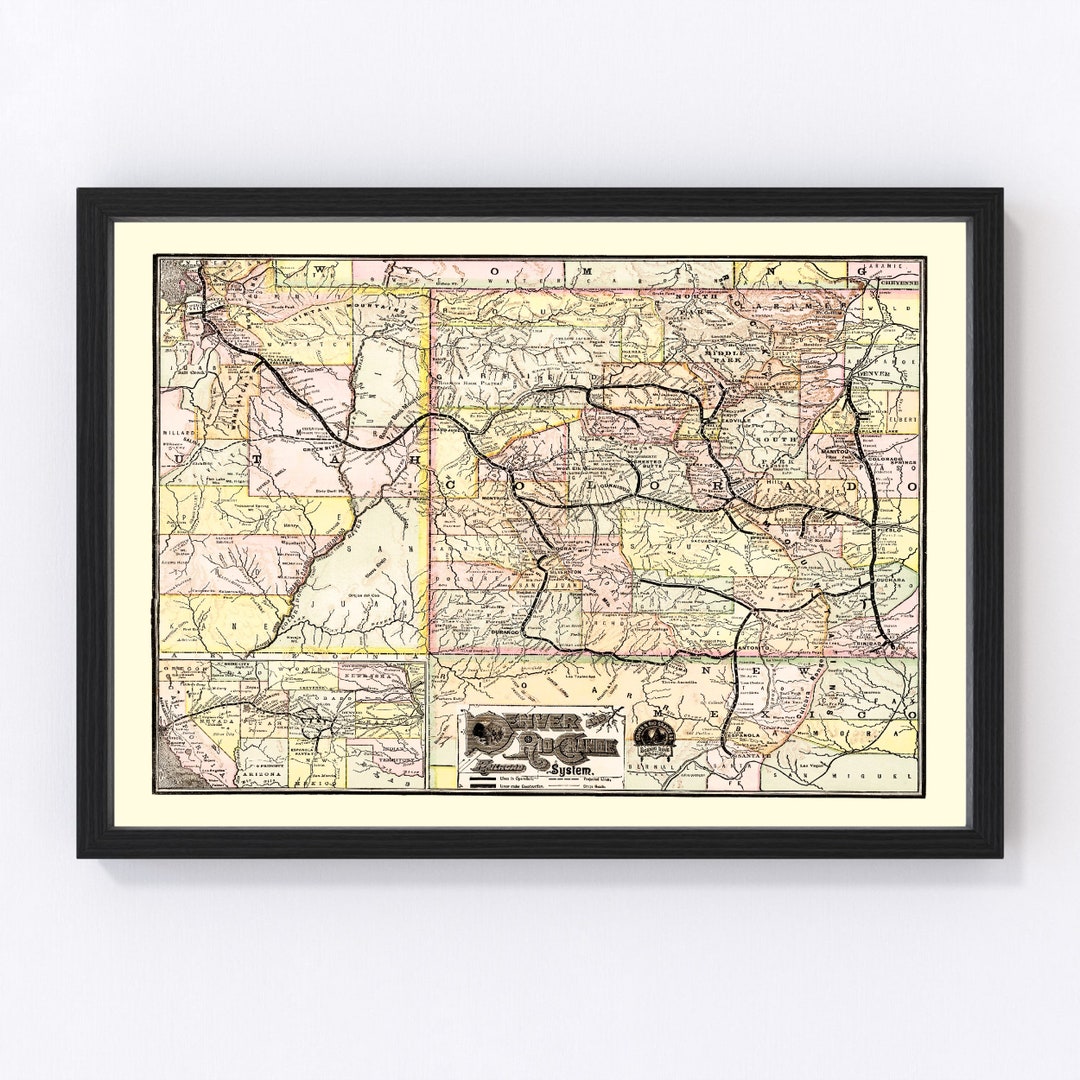 United States Map 1883 Vintage - Il 1080xN.4279055635 Psln