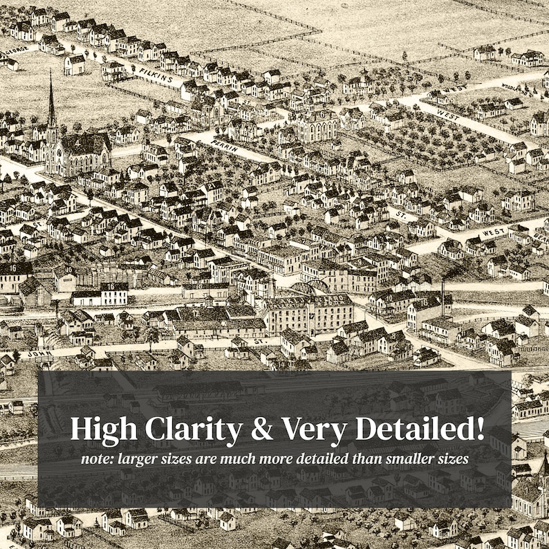 Fairport Map 1885 Old Map of Fairport New York Art Vintage Etsy