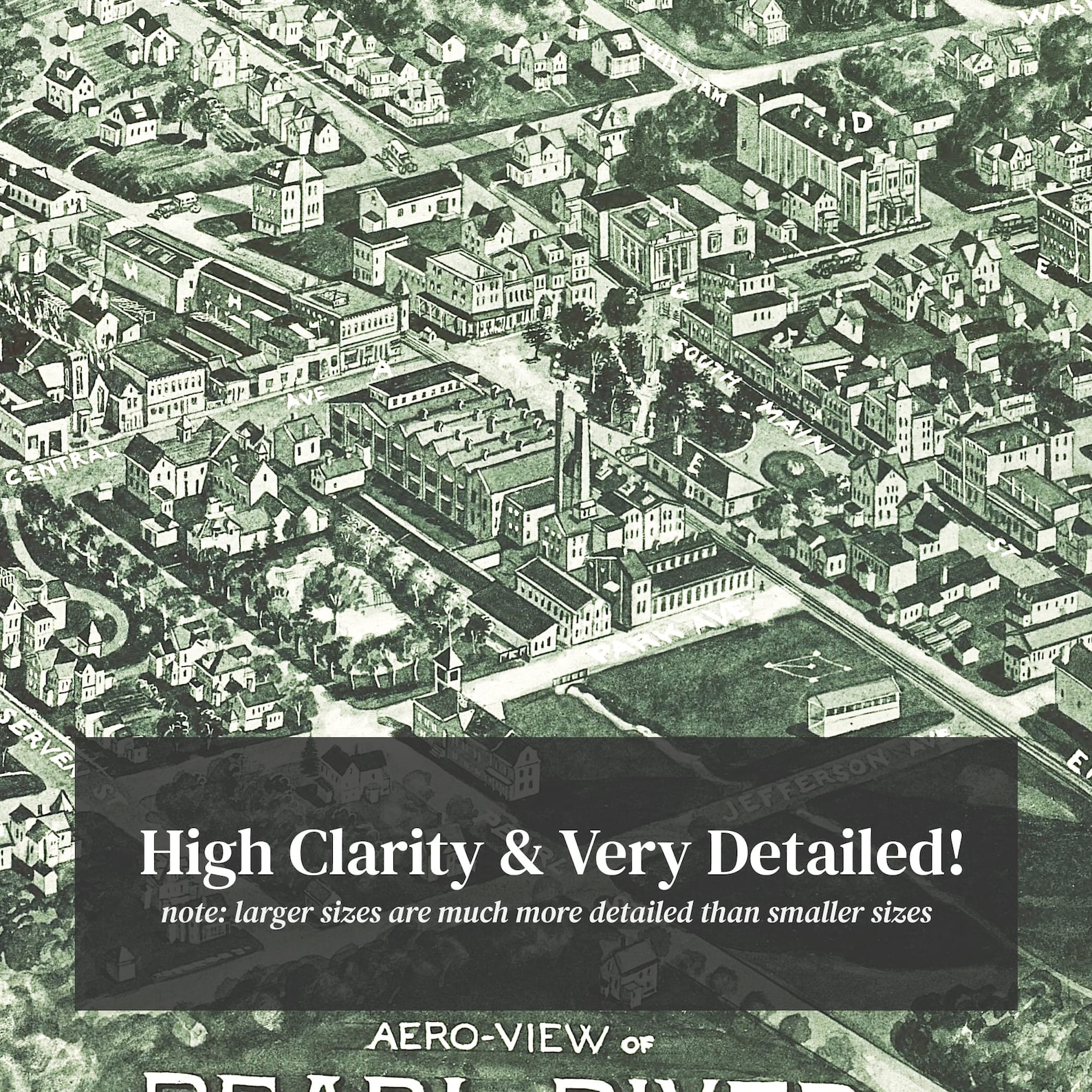 Pearl River Map 1924 Old Map of Pearl River New York Art Etsy