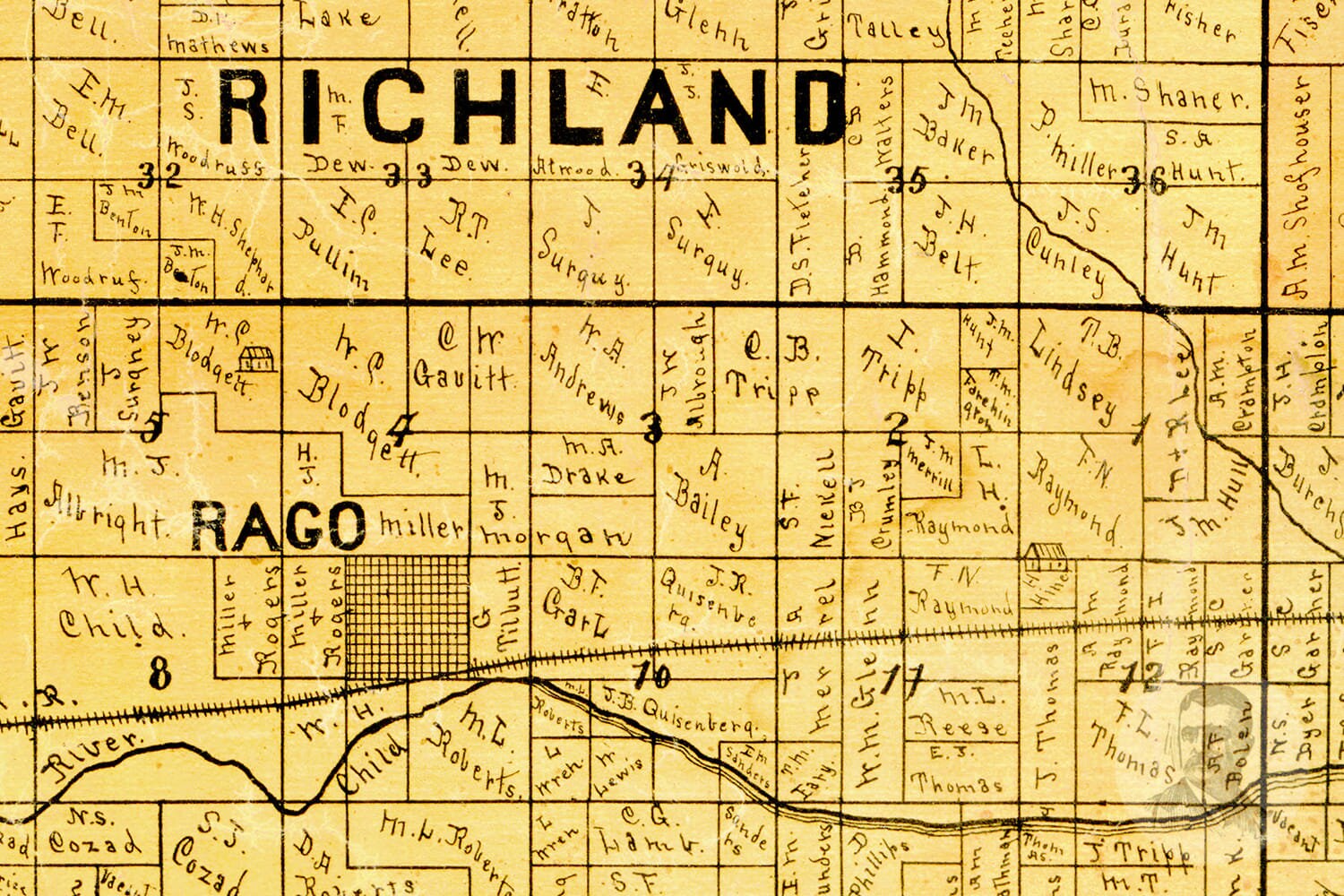 Kingman Ks 1886 Vintage City Maps vrogue.co