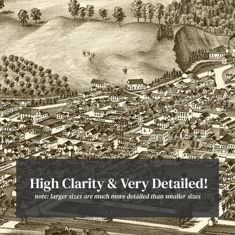 St. Johnsville Map 1890 Old Map of St. Johnsville New York - Etsy