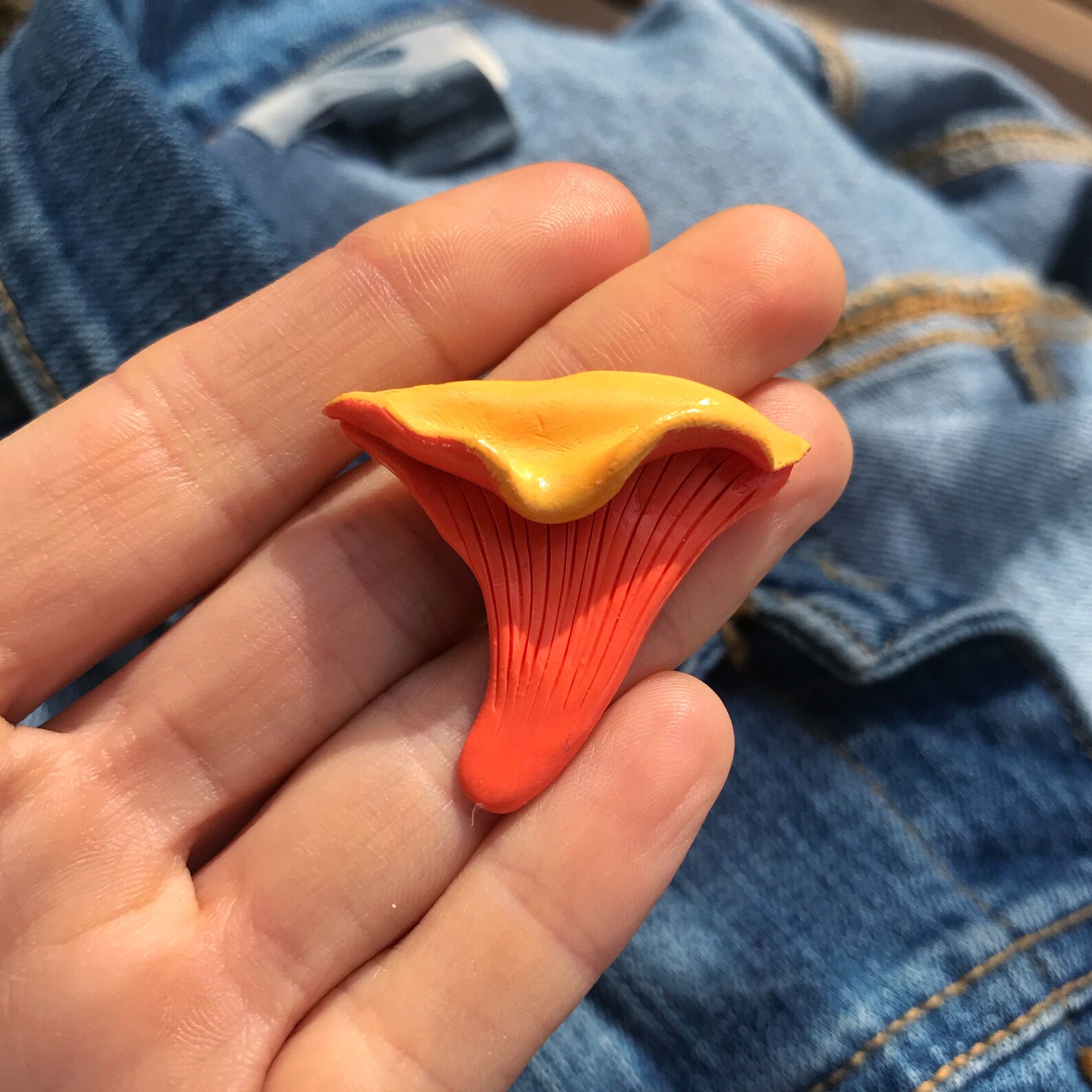 Mushroom Pins Clay Pins Super Realistic Pins Amanita Etsy