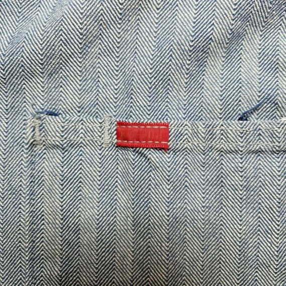 BIG SMITH Herringbone Coveralls Denim Vintage Union M… - Gem BIG SMITH Herringbone Coveralls Denim Vintage Union M… - Gem