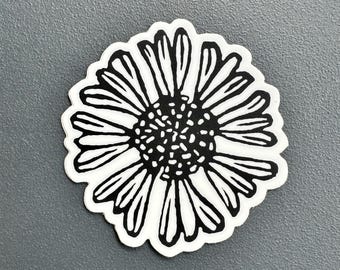 Virginia Sneezeweed Sticker | Vinyl Decal | Water-Proof Sticker | 2″ × 2.05″