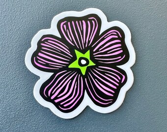 Peters Mountain Mallow Sticker | In Color | Vinyl Decal | Water-Proof Sticker | 1.92" x 2"