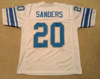 white barry sanders jersey