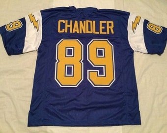 yellow chargers jersey