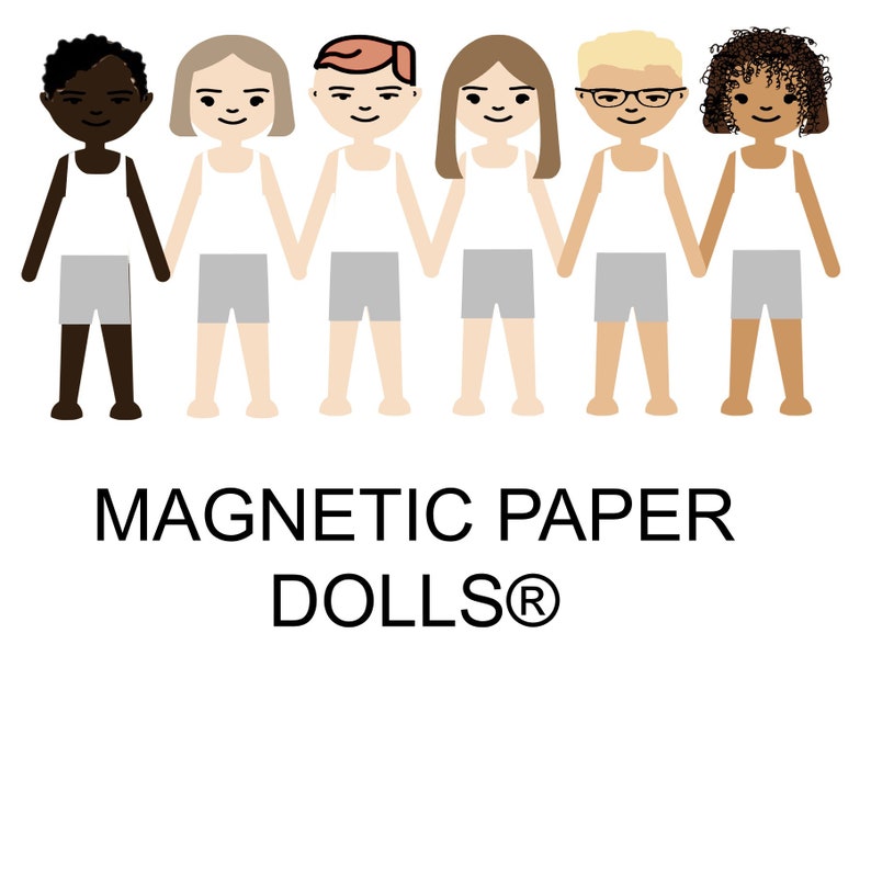 Customizable Paper Doll Kit Etsy