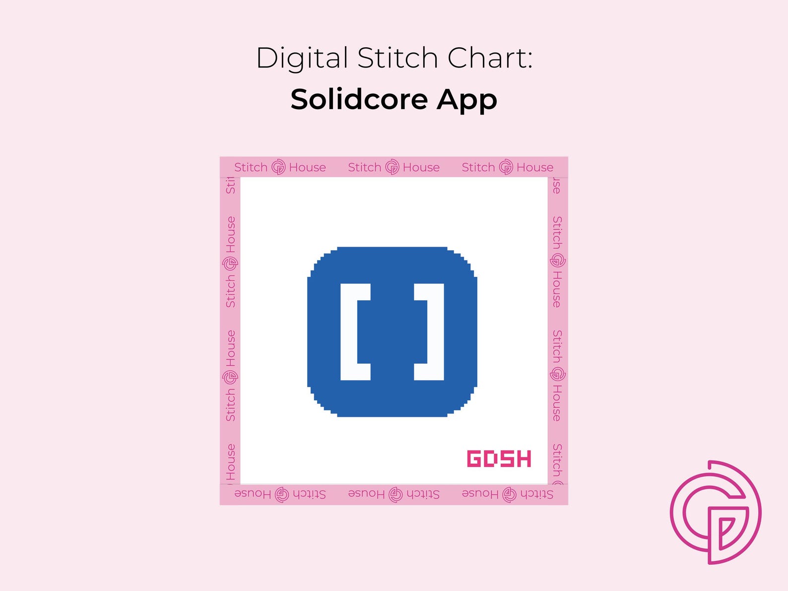 Solidcore App Digital Needlepoint Chart - [solidcore] - Etsy