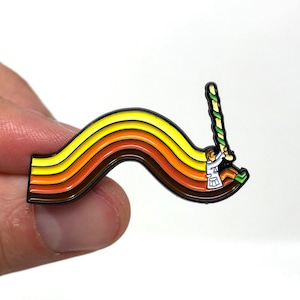 Pitfall for Atari 2600 - Pitfall Harry pin or magnet - Classic Atari retro gaming art