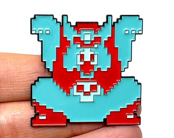 Legend of Zelda - Ganon enamel pin or magnet - Classic NES game art - retro gaming