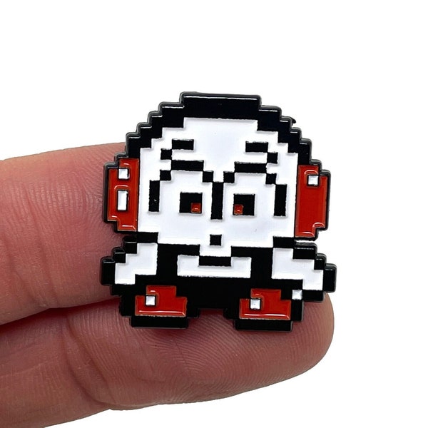 Kickle Cubicle for NES, Kickle 1” enamel pin and magnet - Classic NES retro gaming art