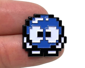Adventures of Lolo for NES, Lolo .85” enamel pin and magnet - Classic NES retro gaming art