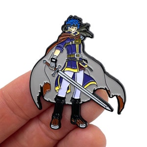 Fire Emblem, Ike 1.75” enamel pin and magnet - Classic game art - retro gaming pin
