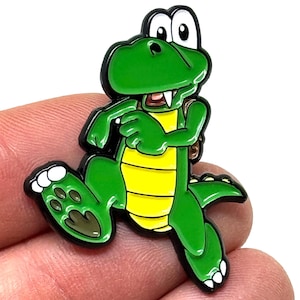 Croc: Legend of the Gobbos para PS1, pin esmaltado y imán de Croc 1.5: arte retro de juegos clásicos de PS