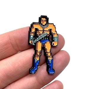 Golden Axe - Ax Battler enamel 1.75&quot; pin or magnet - Classic Sega Genesis / Arcade retro gaming pin
