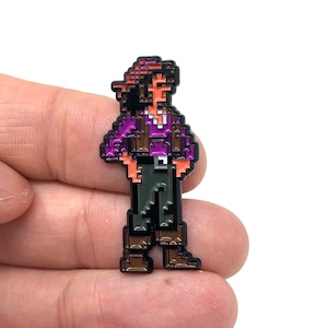 The Secret of Monkey Island - Elaine Marley enamel pin or magnet - Classic PC game art - retro gaming
