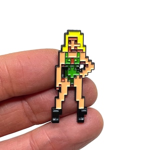Jill of the Jungle for PC, Jill 1.5” enamel pin and magnet  - PC Retro Game Pin - Shareware PC art