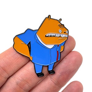 Grim Fandango, Glottis 2” pin esmaltado e imán - Aventura gráfica clásica - Point and Click - PC Retro Gaming Art