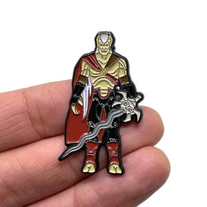 Legacy of Kain / Soul Reaver series, Kain enamel pin and magnet - Classic PS game art - retro gaming pin