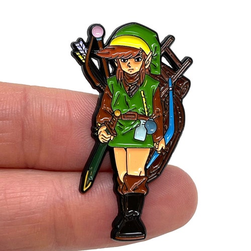 Legend of Zelda Classic NES Link Ready for Battle NES Game Etsy