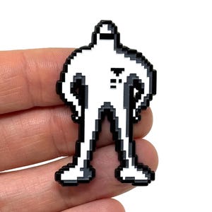 Earthbound for SNES, Starman 2” enamel pin and magnet - Classic SNES enamel pin - retro gaming