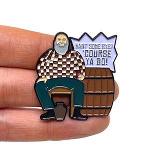 Return to Zork - Boos Myller &quot;Wil je wat rogge, natuurlijk!&quot; 2&quot; geëmailleerde pin en magneet - PC Retro Gaming