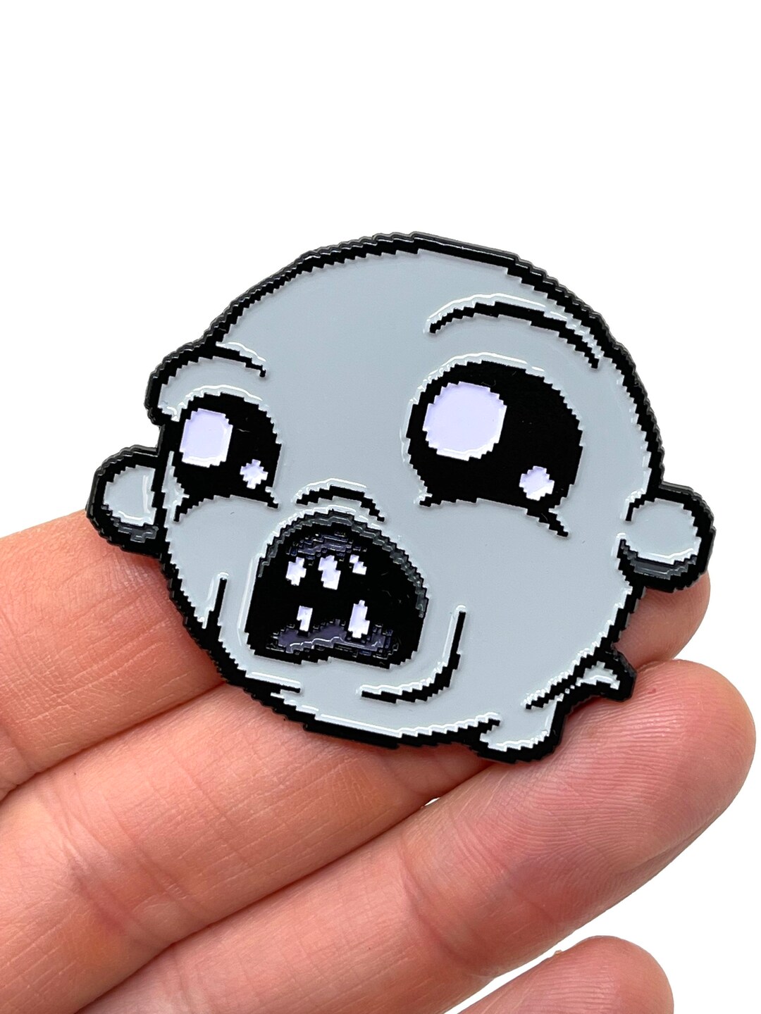 The Binding of Isaac, the Haunt 2 Enamel Pin and Retro Game Art