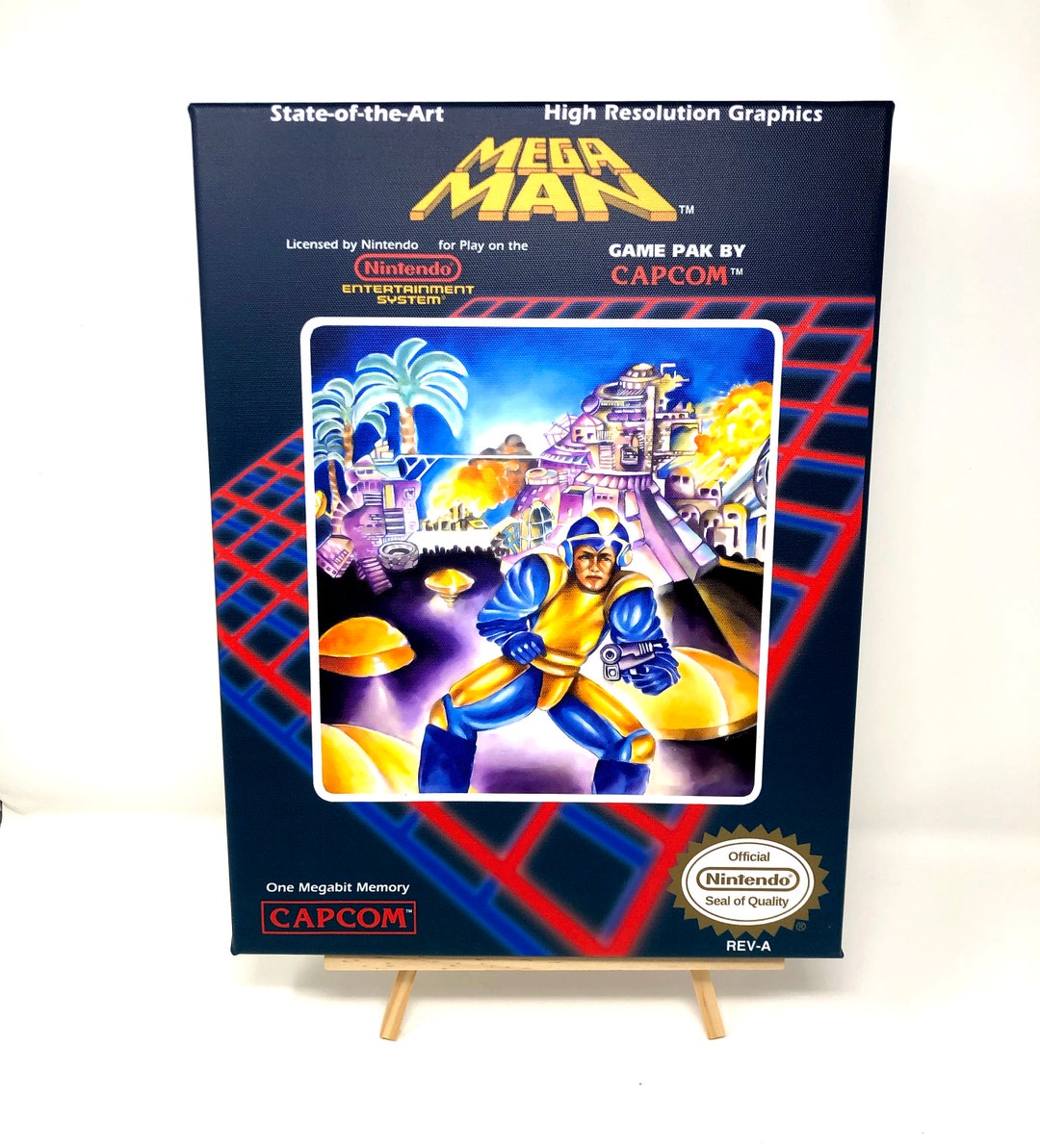 ロックマンX キャンバスアート ロックマン - 12