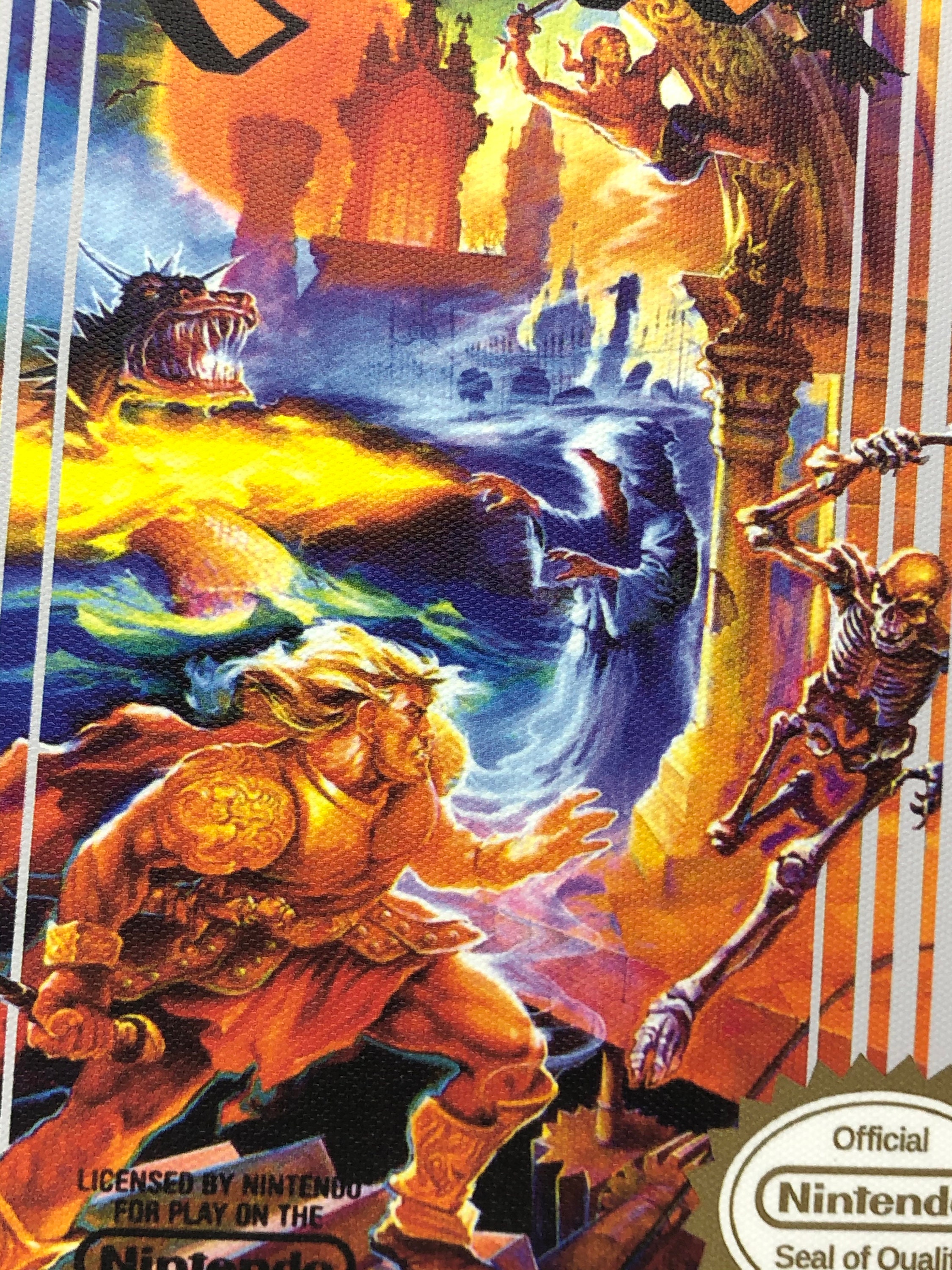 Castlevania III Dracula's Curse for NES Box Art Print on Etsy Australia