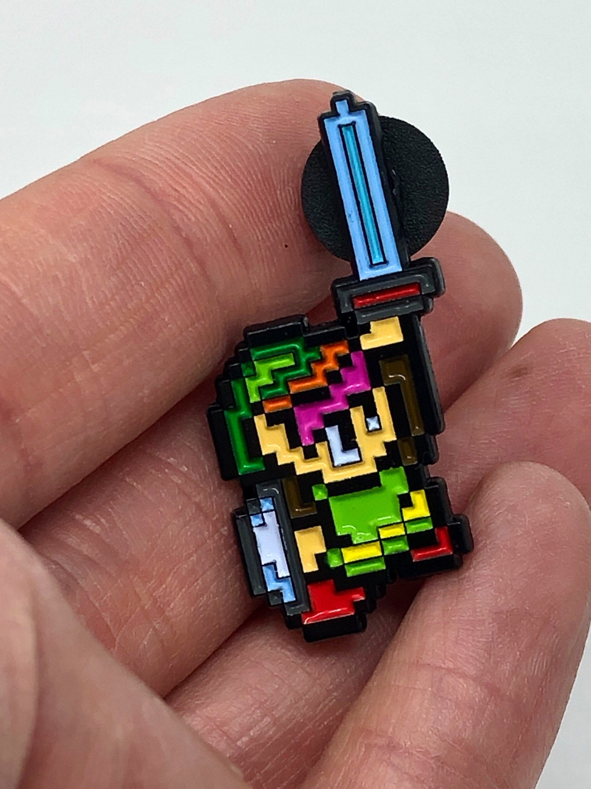 Link And Zelda! Minish Cap! Perler Beads! GBA! Retro! Legend of Zelda! Pixel!