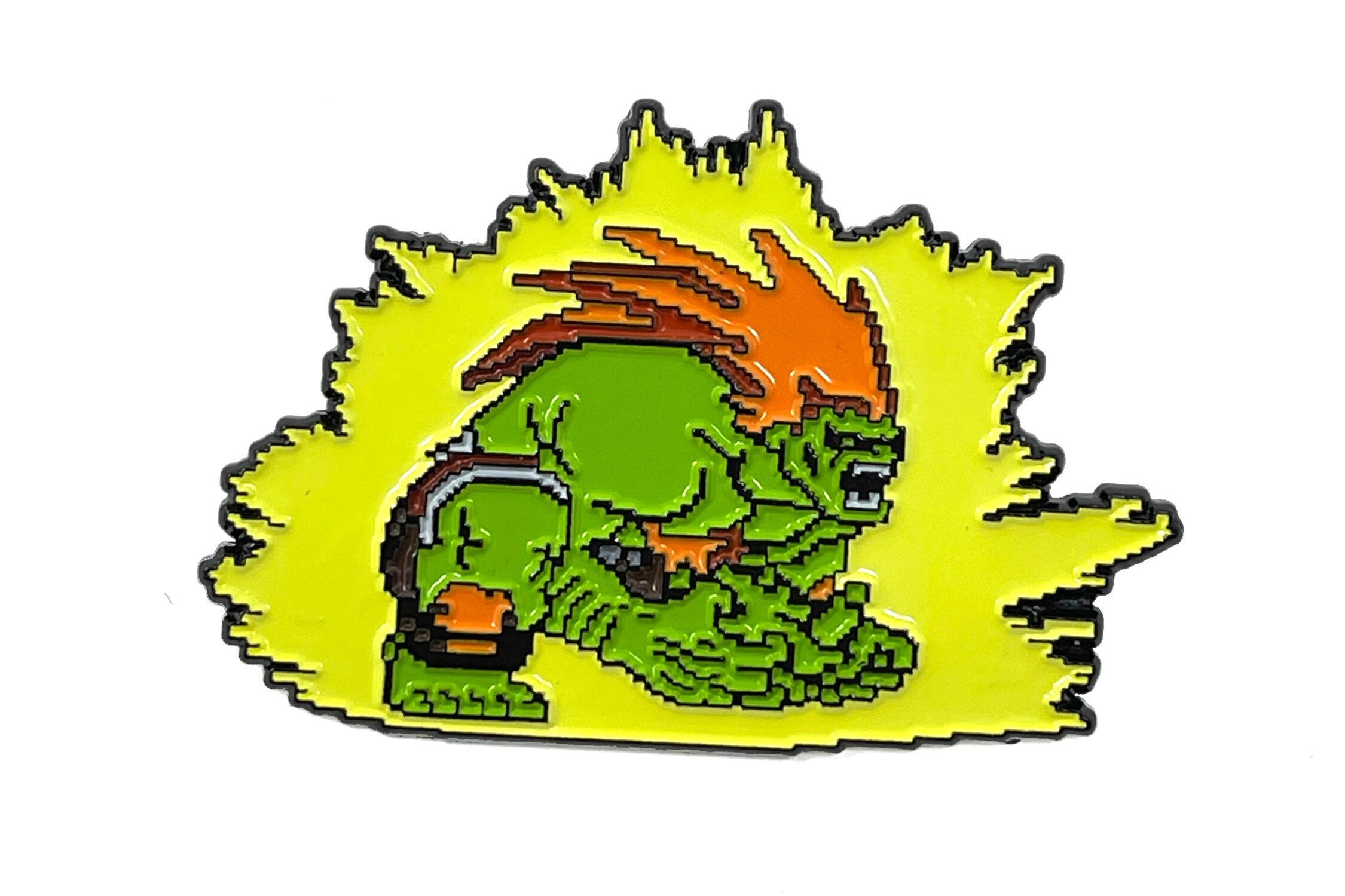 STREET FIGHTER 'Blanka Electric Thunder' enamel pin badge