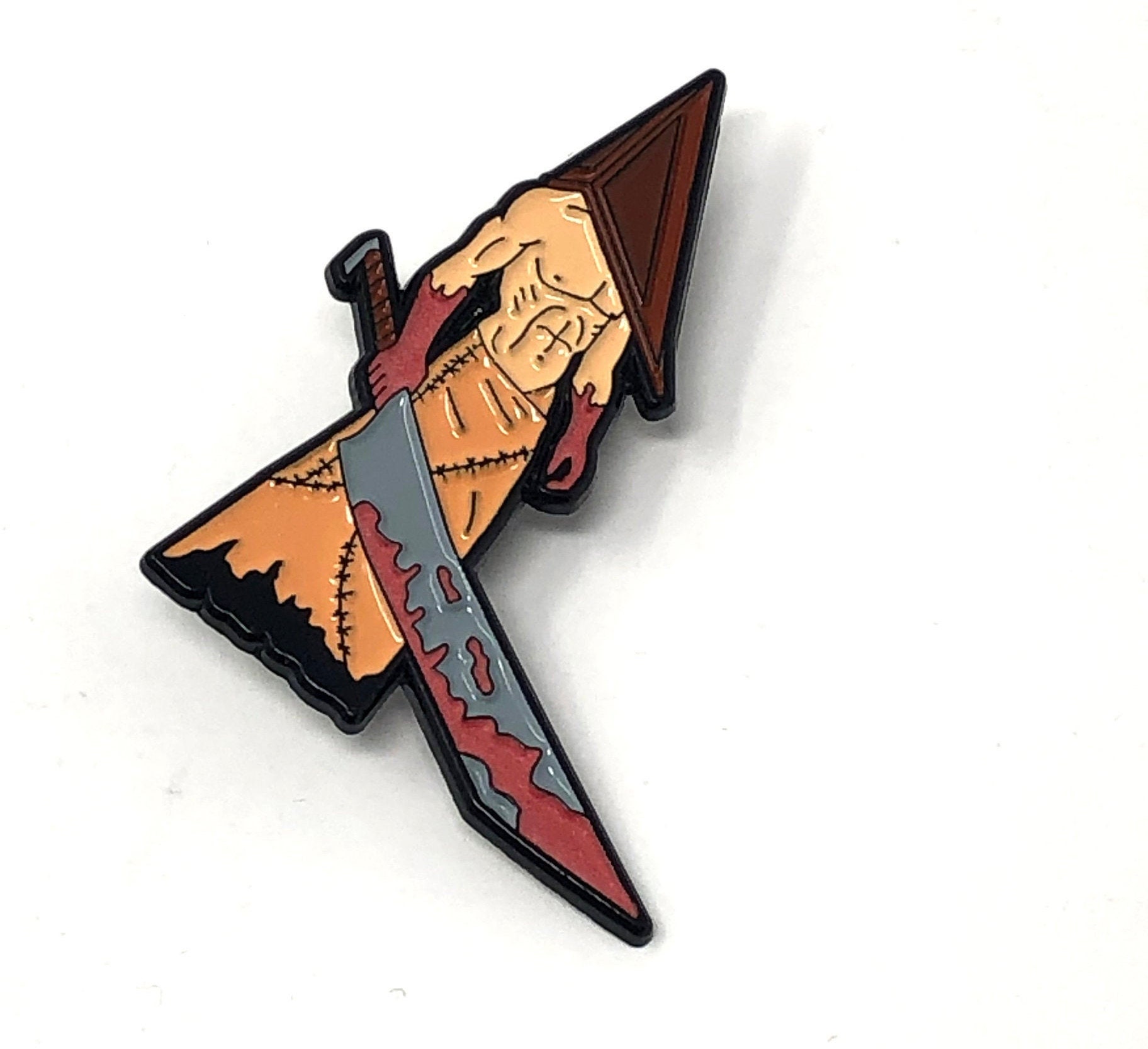 Silent Hill Pyramid Head Enamel Pin or Magnet Classic -  Singapore