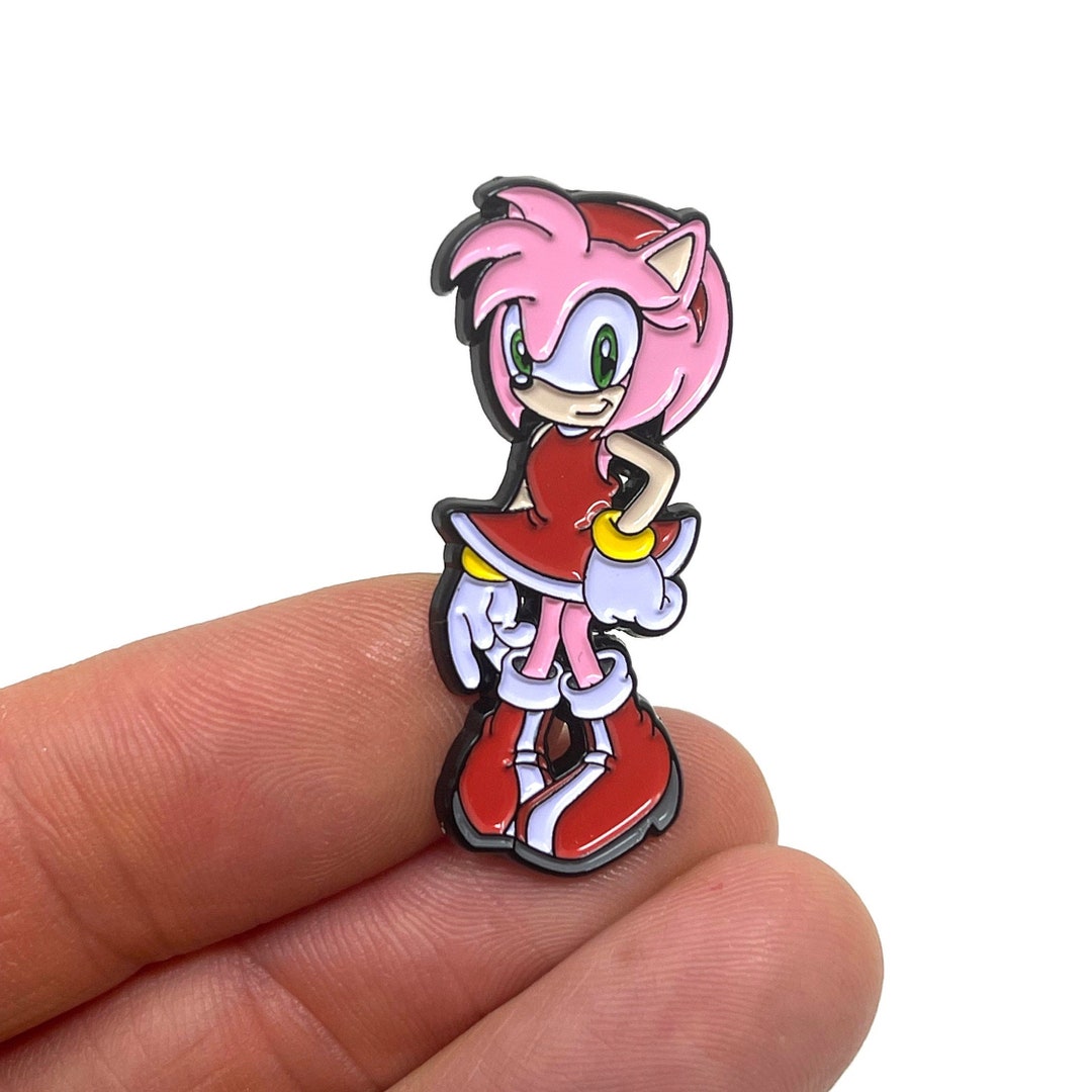Sonic the Hedgehog Knuckles 1.5 enamel pin and magnet -  Portugal