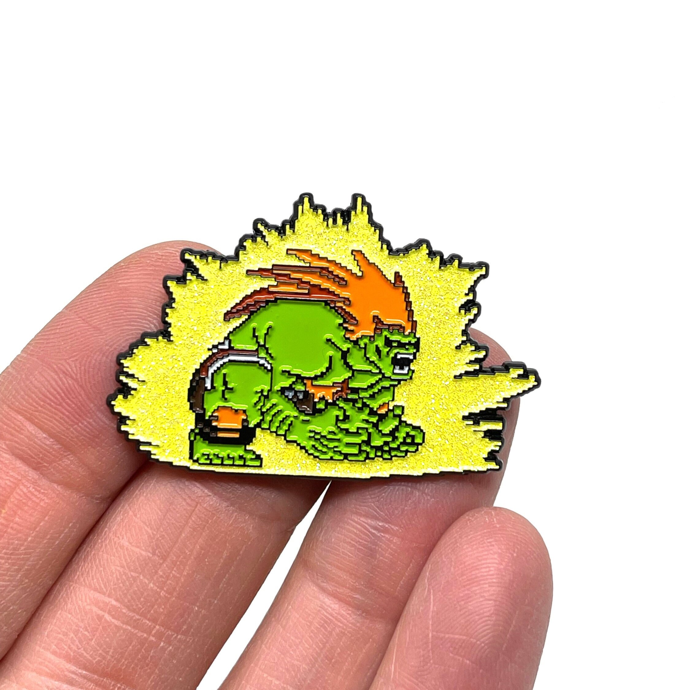 Street Fighter: Blanka Augmented Reality Enamel Pin