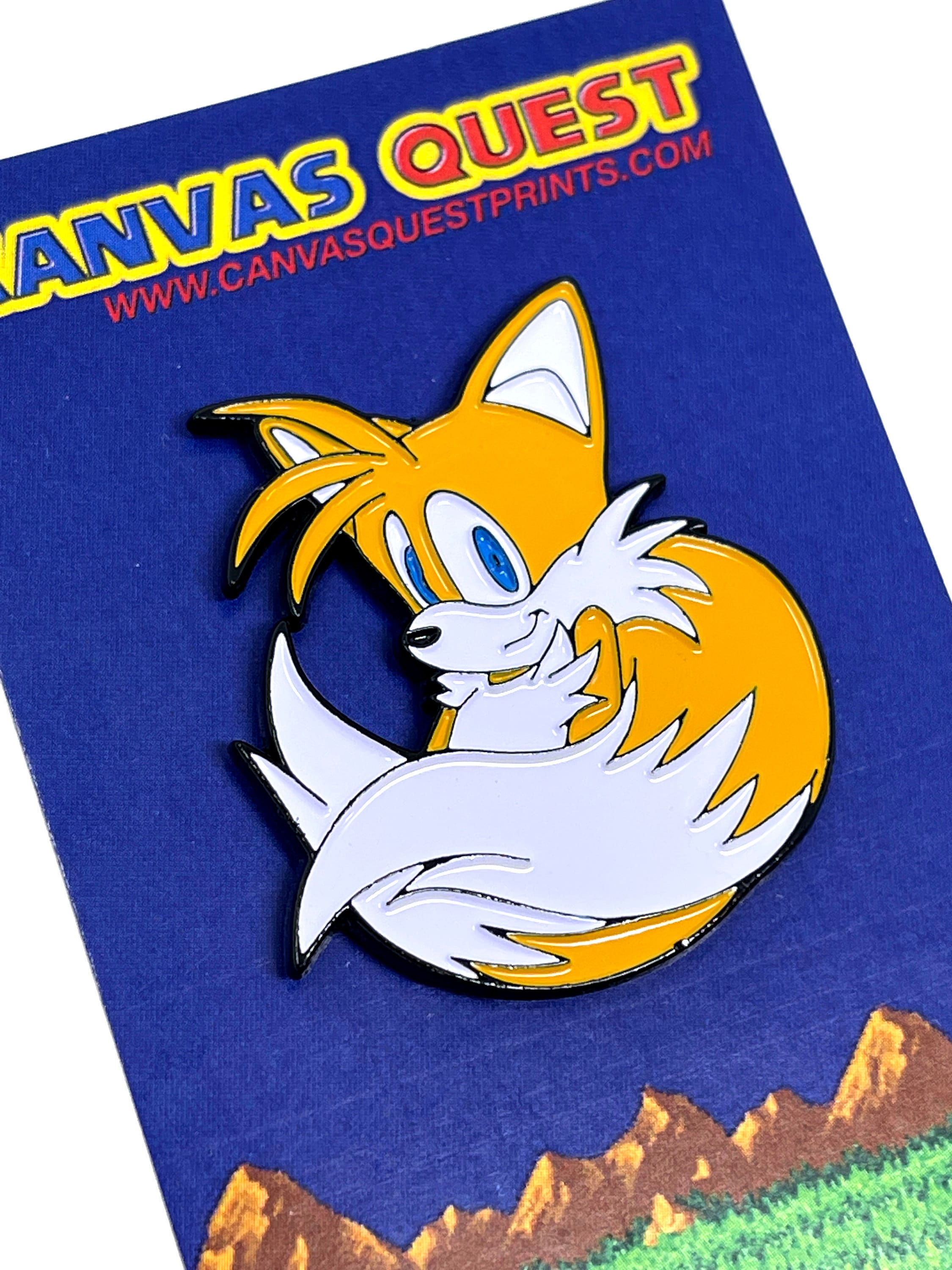 Sonic the Hedgehog Knuckles 1.5 enamel pin and magnet -  Portugal