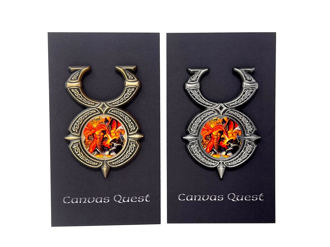 Ultima Online for PC, Box Art UO Emblem, 2 Metal Pin Available in
