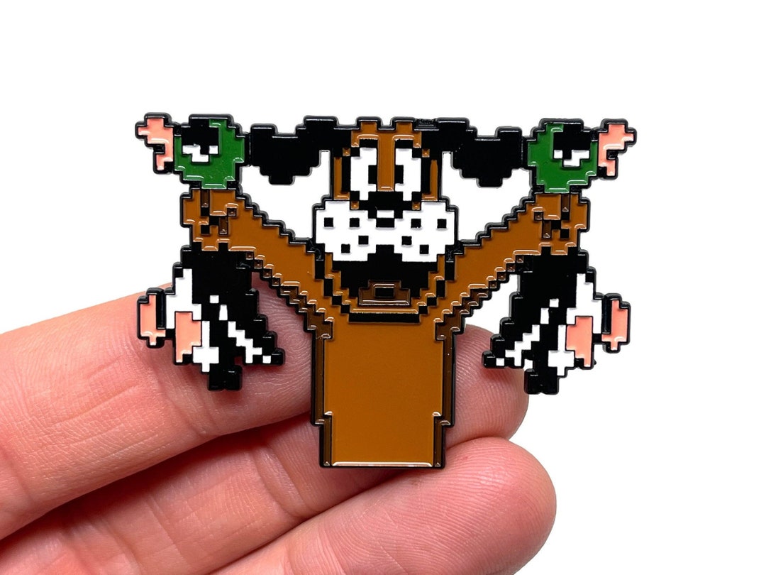 Duck Hunt para NES, cão de caça segurando dois patos, broche de esmalte de  2” e ímã Arte clássica de jogo retrô NES Portugal