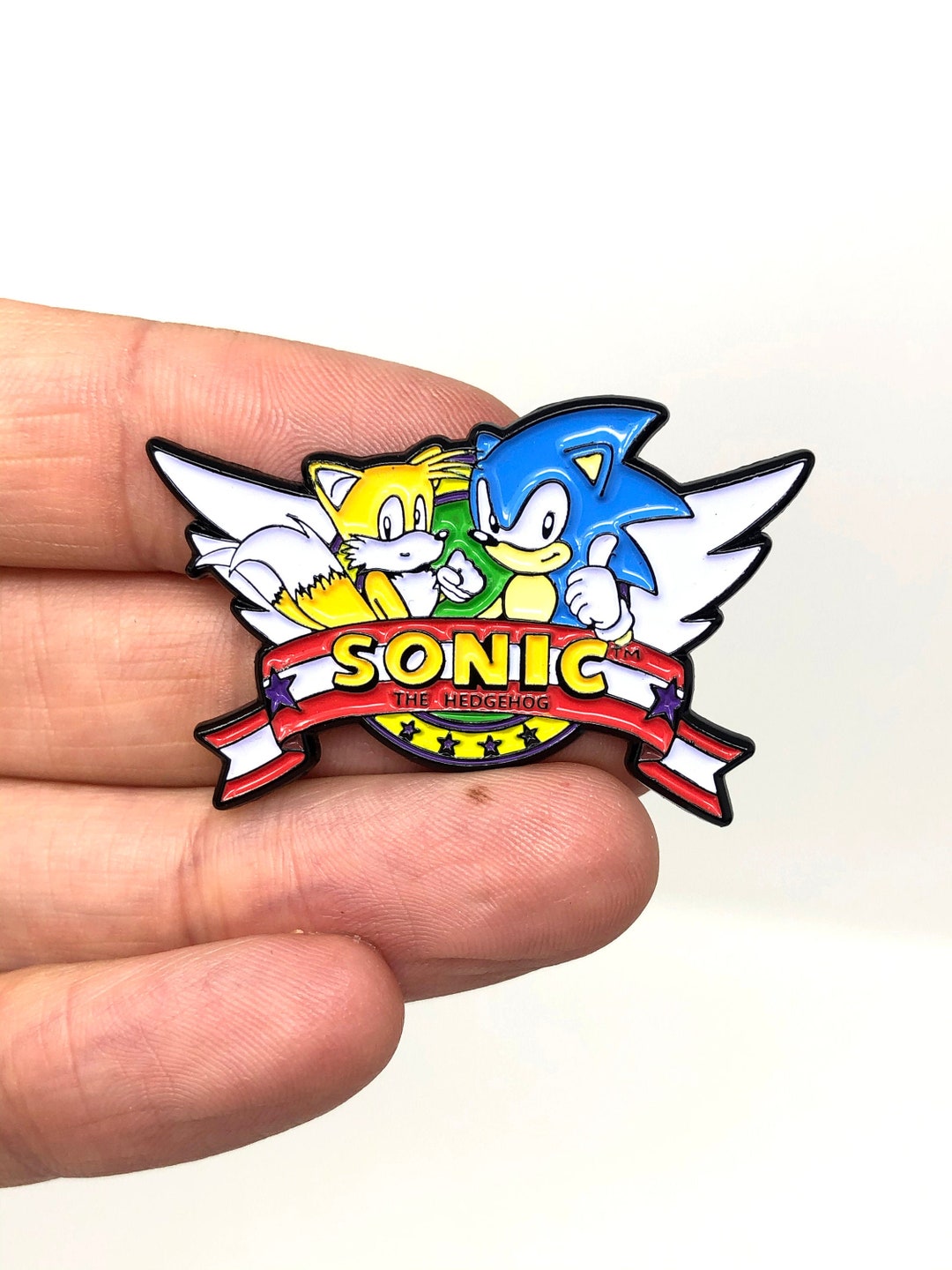 SEGA Sonic Adventure 2 Battle Acrylic Pin Sonic the Hedgehog