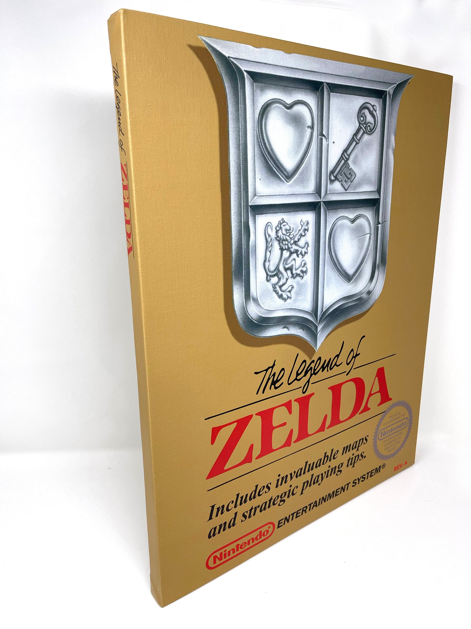 The Legend of Zelda for NES box art canvas print on 16x20 | Etsy